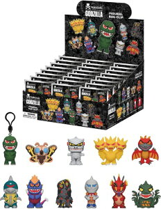 �L�[�`�F�[���y�V�i�zTokidoki x Godzilla - Series 1 - 3D Foam Bag Clip Blind Bag - 24pc PDQ Display�yF2026/2/28�����z