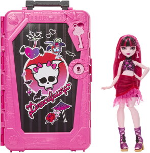 �y�V�i�zMattel Collectible - Monster High Skulltimate Secrets: Gore-Geous Oasis Draculaura Doll & Playset (�����X�^�[�n�C/�h���L�����[��)�yF2025/12/30�����z