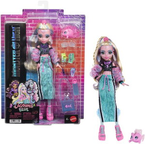 �y�V�i�zMonster High Lagoona Blue Doll with Pet Neptuna (�����X�^�[�n�C/���O�[�i�E�u���[)�yF2025/12/30�����z