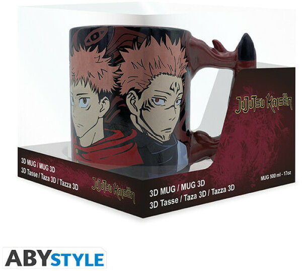 【新品】JUJUTSU KAISEN - SUKUNA'S FINGER 3D HANDLE MUG【F2026/9/3発売】