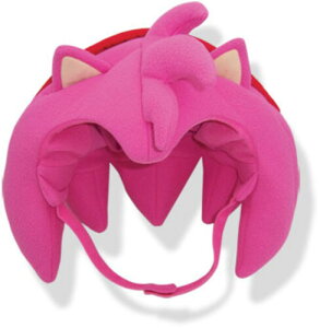�L���b�v�y�V�i�zSONIC THE HEDGEHOG - AMY BIG HEAD FLEECE CAP�yF2026/5/12�����z