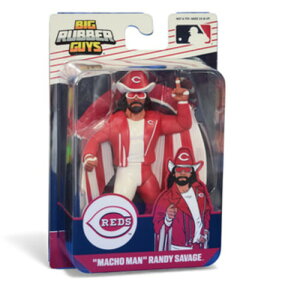 �y�V�i�zBig Rubber Guys Macho Man Randy Savage - MLB Cincinatti Reds 8 Figure�yF2026/4/15�����z