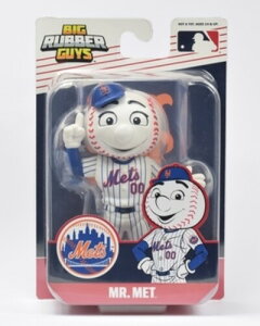 �y�V�i�zBig Rubber Guys MLB New York Mets Mr. Met Mascot Figure�yF2026/6/17�����z