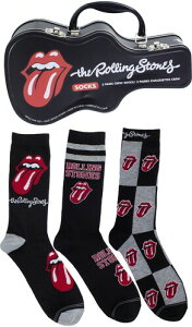 �\�b�N�X�y�V�i�zPERRI ROLLING STONES SOCKS 3 PACK GUITAR SHAPE TIN�yF2026/5/15�����z