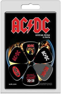 �M�^�[�s�b�N�y�V�i�zPERRI'S AC/DC LOGO GUITAR PICKS (6 PACK) (6PC)�yF2026/5/15�����z