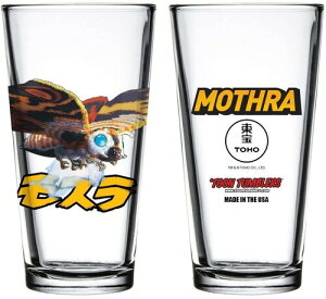 �p�C���g�O���X�y�V�i�zToon Tumblers Godzilla - Mothra Pint Glass�i���X���j�yF2026/5/30�����z