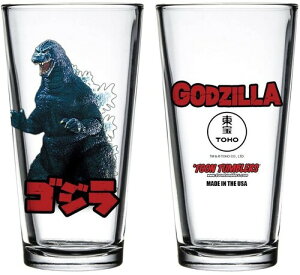 �p�C���g�O���X�y�V�i�zToon Tumblers Godzilla Figure Pint Glass�yF2026/5/30�����z