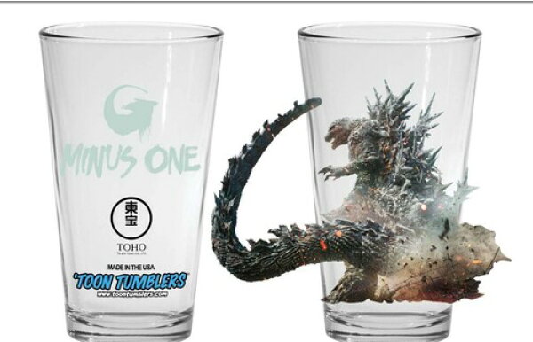 パイントグラス【新品】Toon Tumblers Godzilla Minus One Pint Glass【F2026/5/30発売】