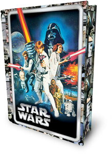 �W�O�\�[�p�Y���y�V�i�zStar Wars Original 1977 Movie Poster 300pc 18x12 in 3D Lenticular Puzzle in a Tin Book�yF2026/6/30�����z