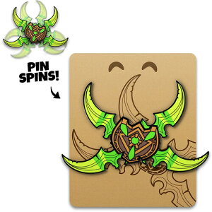 �s���y�V�i�zYOUTOOZ - WORLD OF WARCRAFT ILLIDAN WARGLAIVES PIN�yF2026/6/30�����z