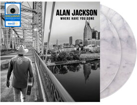 【輸入盤LPレコード】Alan Jackson / Where Have You Gone (Black) (Colored Vinyl) (White)【LP2021/9/24発売】(アランジャクソン)