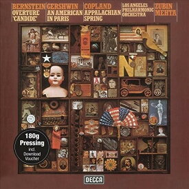 【輸入盤LPレコード】Mehta/Los Angeles Philharmonic / Mehta Conducts Bernstein Gershwin & Copland (180gram Vinyl)