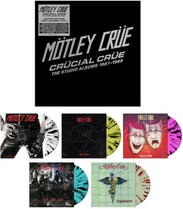 楽天市場】【輸入盤LPﾚｺｰﾄﾞ】【新品】Motley Crue / Crucial Crue: The 