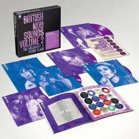【輸入盤LPレコード】VA / Eddie Piller Presents British Mod Sounds Of The 1960s Volume 2: The Freakbeat & Psych Years (6LP)(140gram Vinyl) (Purple)【LP2023/2/17発売】