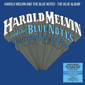 【輸入盤LPレコード】Harold Melvin & The Blue Notes/Sharon Paige / Blue Album (Black) (140gram Vinyl)【LP2022/2/25発売】(ハロルドメルヴィン&ブルーノーツ)