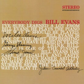 【輸入盤LPレコード】Bill Evans / Everybody Digs Bill Evans (Colored Vinyl) (Limited Edition) (180gram Vinyl)【LP2018/10/26発売】(ビルエウ゛ァンス)