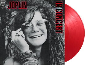 【輸入盤LPレコード】Janis Joplin / Joplin In Concert (Colored Vinyl) (Gatefold LP Jacket) (Limited Edition) (180gram Vinyl) (Red)【LP2023/11/17発売】(ジャニス・ジョプリン)