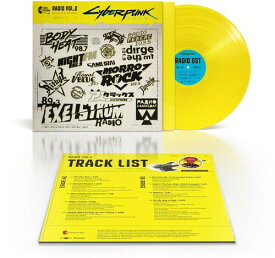 【輸入盤LPレコード】VA / Cyberpunk 2077 Radio 2 (Clear Vinyl) (Yellow)【LP2024/4/26発売】