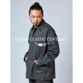 【 定番 4色展開 】 BIG MIKE / ビッグマイク CHINO CLASSIC COVERALL ［ 102116000 ］カバーオール 通年 TCツイル セットアップ ワークジャケット チノパンツ 経年変化 メンズ レディース ストリート アメカジ ワーク スケーター バイカー ワークウェア 作業着