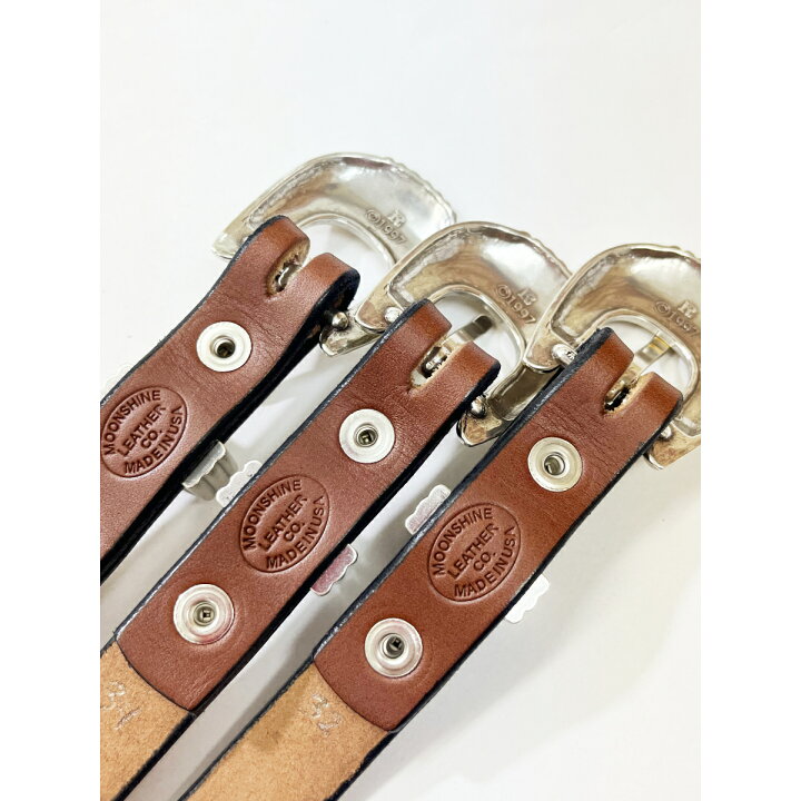 楽天市場】ベルト レザー アメリカ製 メンズ MOONSHINE LEATHER 