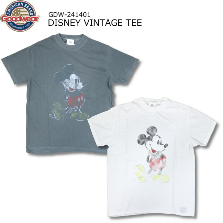 楽天市場】GOOD WEAR DISNEY VINTAGE TEE グッドウエア ディズニー 