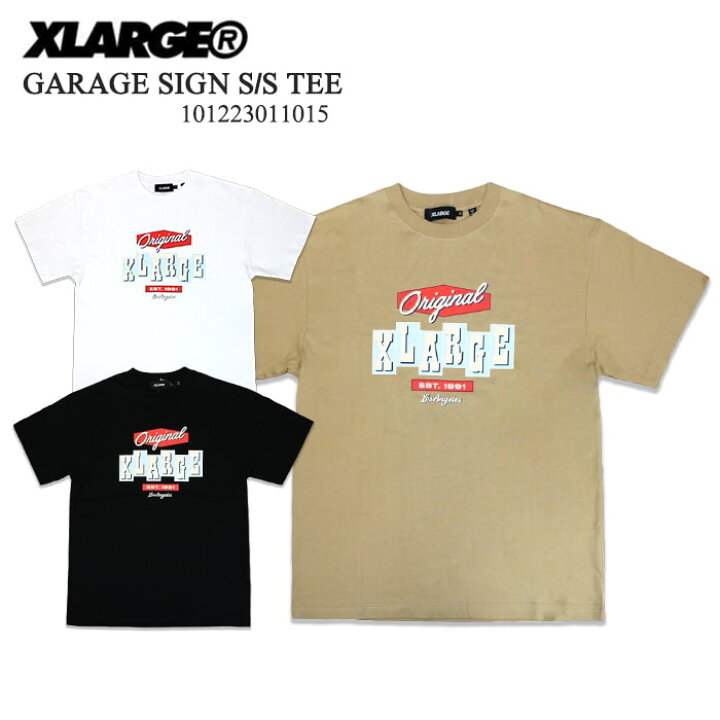 楽天市場】SALE XLARGE エクストララージ GARAGE SIGN S/S TEE 