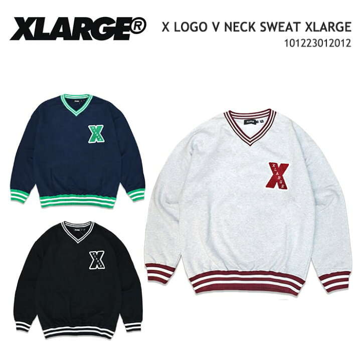 楽天市場】【 SALE 返品交換不可 】 XLARGE エクストララージ X LOGO V 
