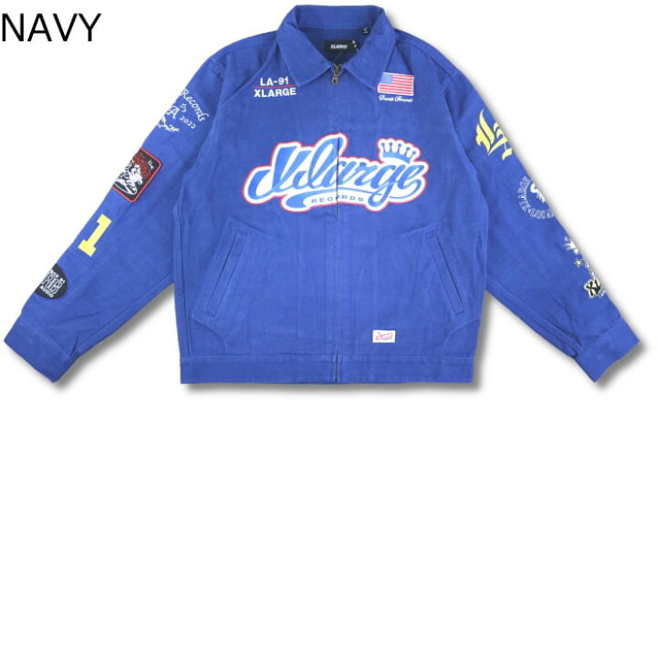 楽天市場】XLARGE エクストララージ XLARGE RECORDS WORK JACKET 