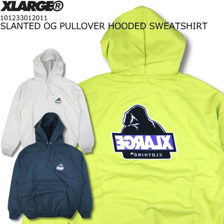 楽天市場】【 SALE 返品交換不可 】 XLARGE SLANTED OG PULLOVER 