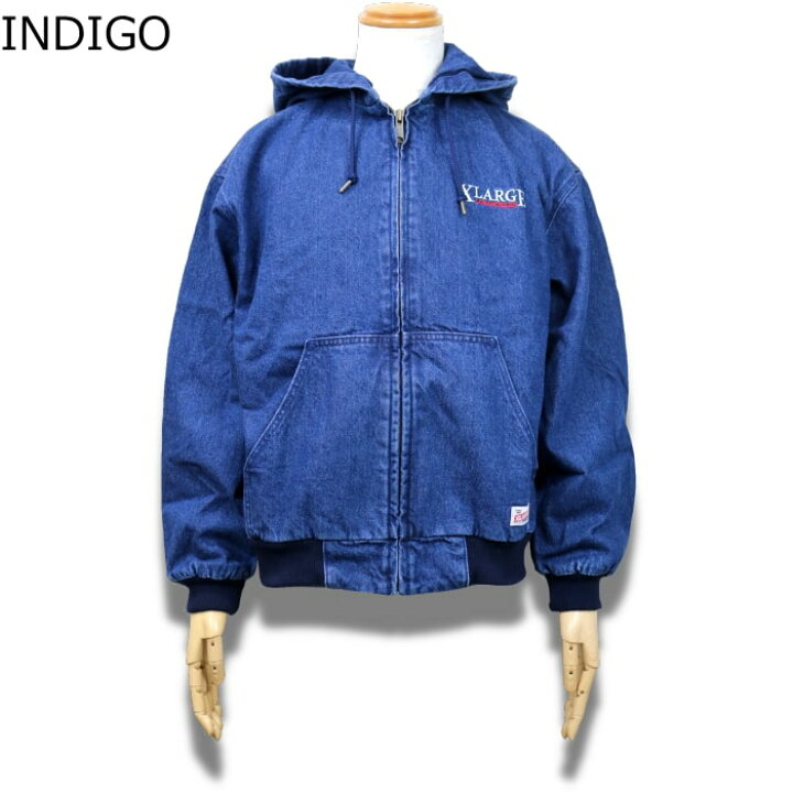 楽天市場】XLARGE HOODED DENIM WORK JACKET エクストララージ 