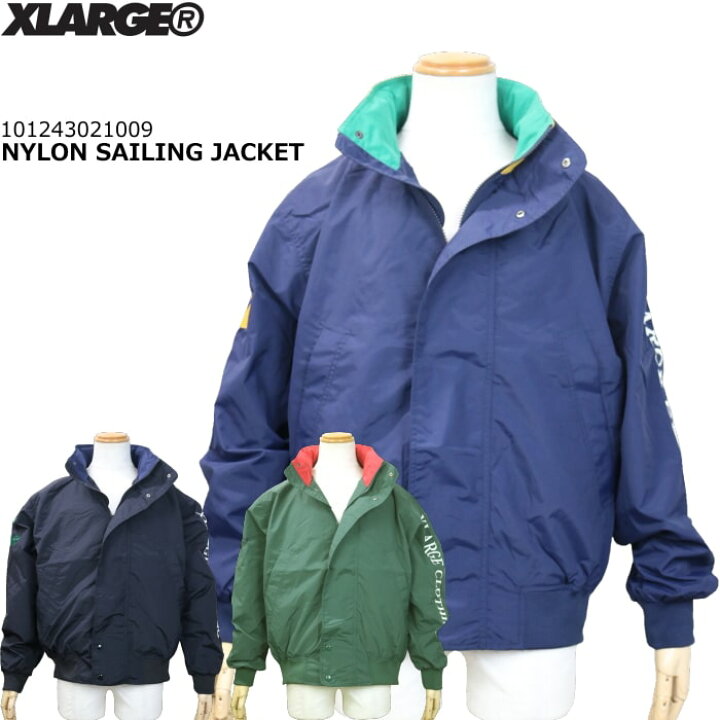 楽天市場】XLARGE NYLON SAILING JACKET エクストララージ ナイロン 