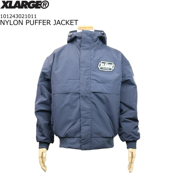 楽天市場】XLARGE NYLON PUFFER JACKET エクストララージ ナイロン  