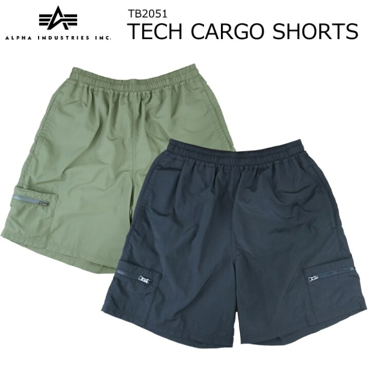 楽天市場】ALPHA INDUSTRIES TECH CARGO SHORTS アルファ 