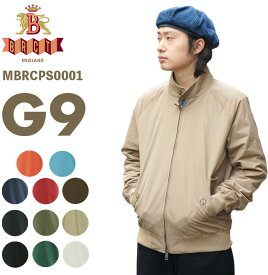 バラクータ BARACUTA G9 ジーナイン MBRCPS0001 メンズ ブルゾン アウター ジャンパー ジャケット 防風 撥水 はっ水 防水加工 通気性 スイングトップ ハリントンジャケット ゴルフジャンパー 英国製 定番 不動 歴史 老舗 イギリス トラッド ブランド タータンチェック