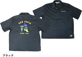 BEN DAVIS ベンデイビス SOUVENIR SHORT SLEEVE SHIRT スーベニアショートスリーブシャツ 2580040 2color