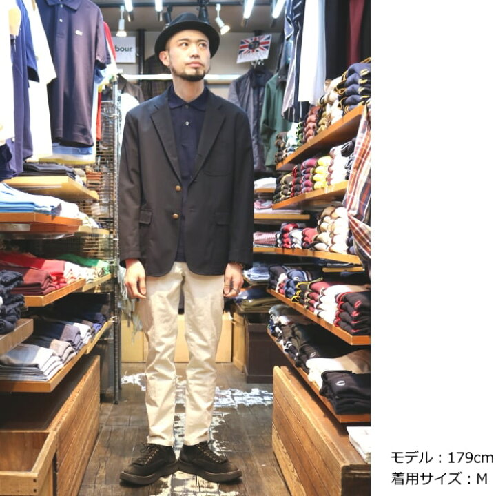 楽天市場】BROOKLYN OVERALL WORK NAVY BLAZER ブルックリン 