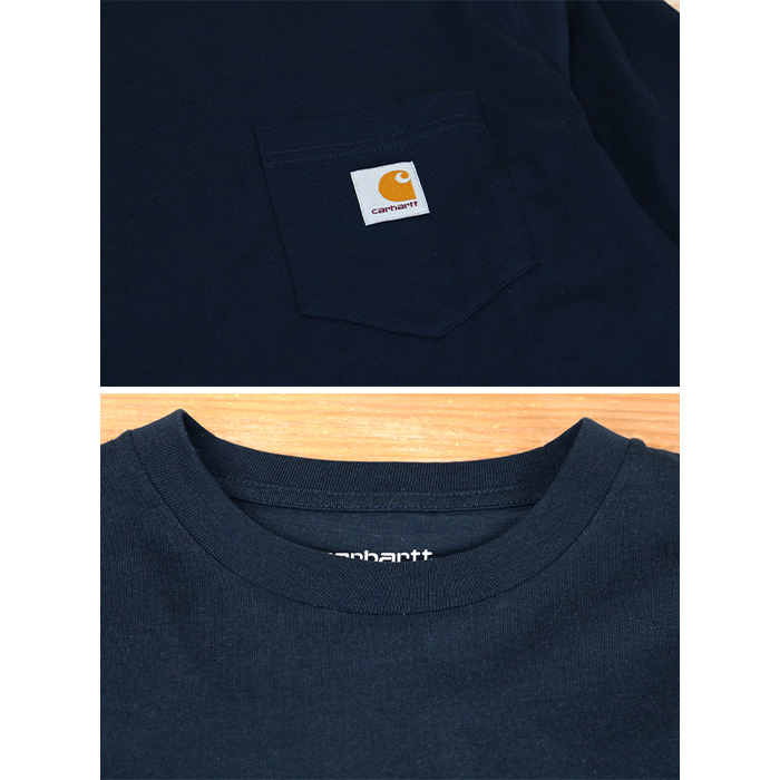 carhartt wip カーハート L/S POCKET T-SHIRT ロングスリーブ ポケット Tシャツ 送料無料 39ショップ I022094  | ６１０アメリカ屋