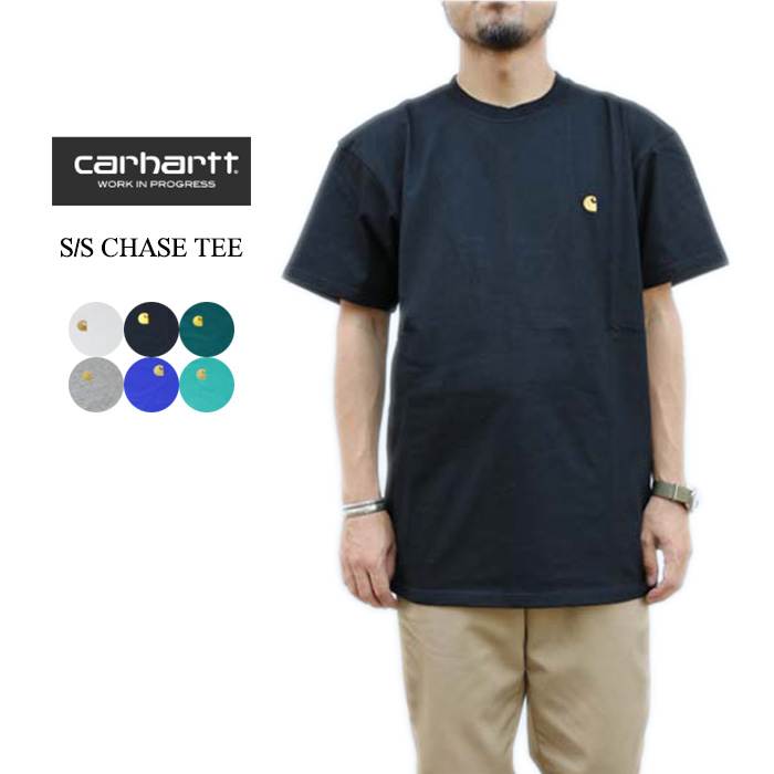 Carhartt wip カーハート S/S CHASE T-SHIRT ロゴTシャツ I026391 送料無料 39ショップ | ６１０アメリカ屋