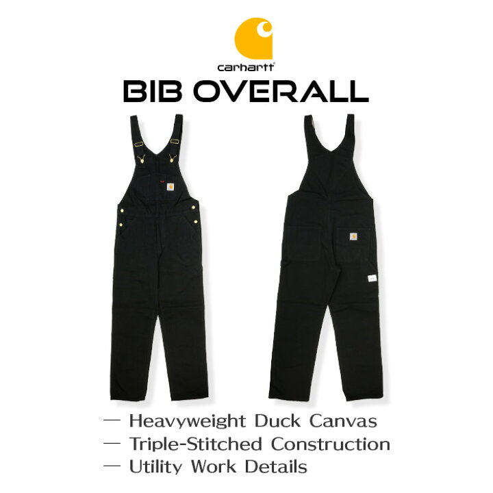 楽天市場】カーハート Carhartt WIP ビブオーバーオール I026462-26S 