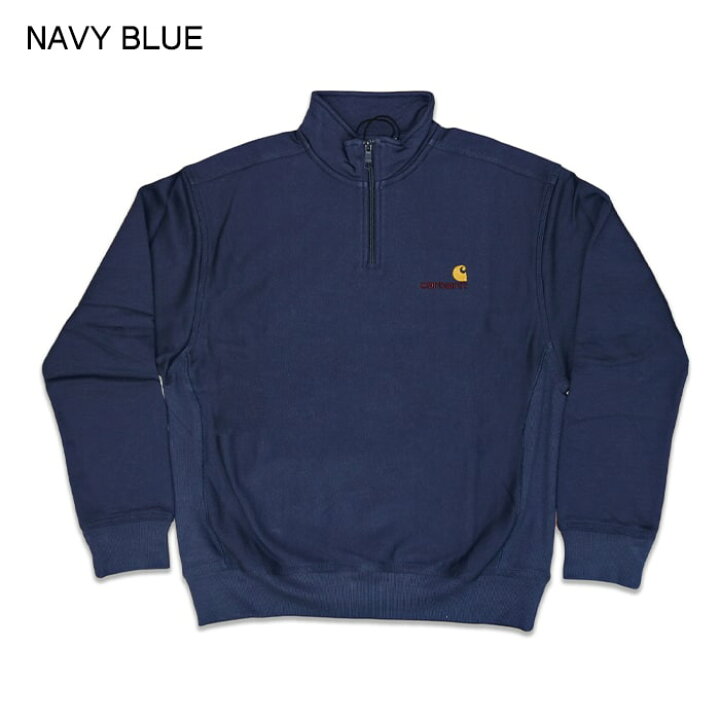 楽天市場】CARHARTT WIP カーハート HALF ZIP AMERICAN SCRIPT 