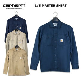 carhartt wip カーハート L/S MASTER SHIRT ロングスリーブ マスターシャツ 送料無料 39ショップ I027579 2color