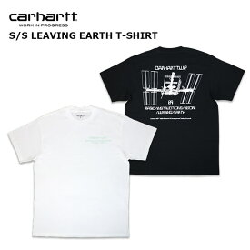 CARHARTT カーハート S/S LEAVING EARTH T-SHIRT リービング アース Tシャツ アメカジ 半袖 ホワイト ブラック コットン I030196セール品 お買い得 値下げ 送料無料