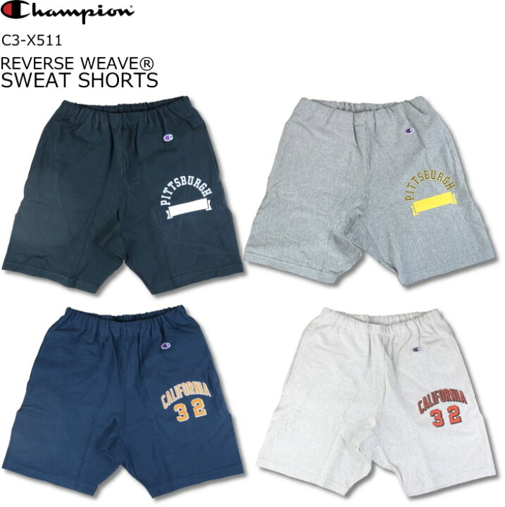 楽天市場】Champion REVERSE WEAVE(R) SWEAT SHORT PANTS チャンピオン 