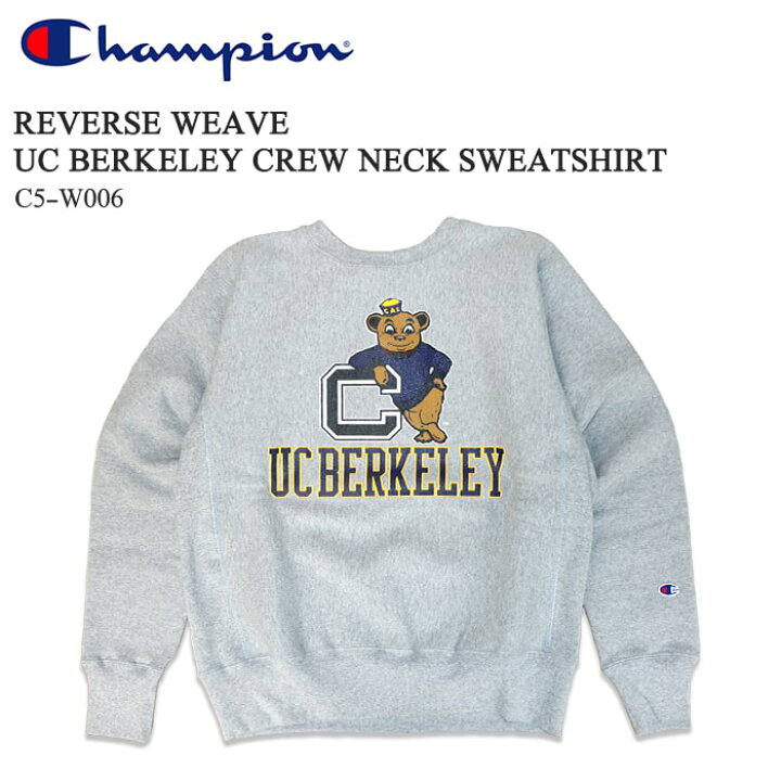 楽天市場】CHAMPION チャンピオン REVERSE WEAVE UC BERKELEY CREW  