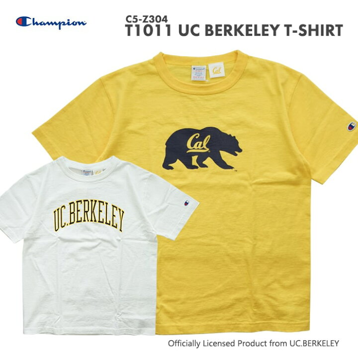 楽天市場】CHAMPION チャンピオン T1011 UC BERKELEY T-SHIRT ティー 