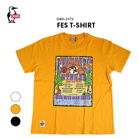 CHUMS チャムス FES T-SHIRT チャムス フェス Tシャツ CH01-2173 送料無料