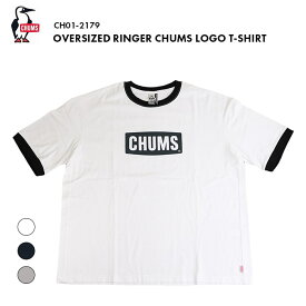 CHUMS チャムス OVERSIZED RINGER CLOGO LOGO T-SHIRT オーバーサイズドリンガーチャムスロゴTシャツ CH01-2179 送料無料