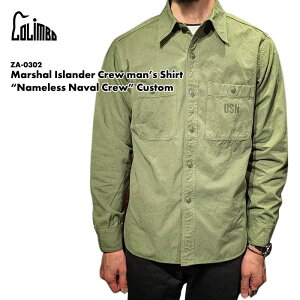COLIMBO �R�����{ Marshal Islander Crew man�fs Shirt �gNameless Naval Crew�h Custom �}�[�V�����A�C�����_�[ �N���[�}���Y�V���c �l�[�����X �l�C�o�� �N���[ �J�X�^�� �������� 39�V���b�v