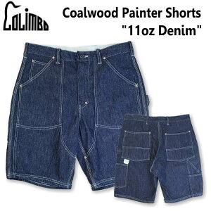 �R�����{ �R�[���E�b�h �y�C���^�[�V���[�c COLIMBO COALWOOD PAINTER SHORTS �g���E�U�[�Y �V���[�g�p���c �_�u���j�[ ZB-0215 11oz Denim �������� 39�V���b�v �~���^���[ �o�N�ω� �G�C�W���O �A���J�W 