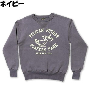 �R�����{ COLIMBO Keystone Sweat Shirt PELICAN PETROS ZZ-0421 �������� �L�[�X�g�[�� �X�E�F�b�g�V���c �y���J�� �y�g���X �����Y ���f�B�[�X ���� �A���J�W �ݕ҂� �ۓ� �l�C�r�[ �I�[�g�~�[�� �g�b�v�X 